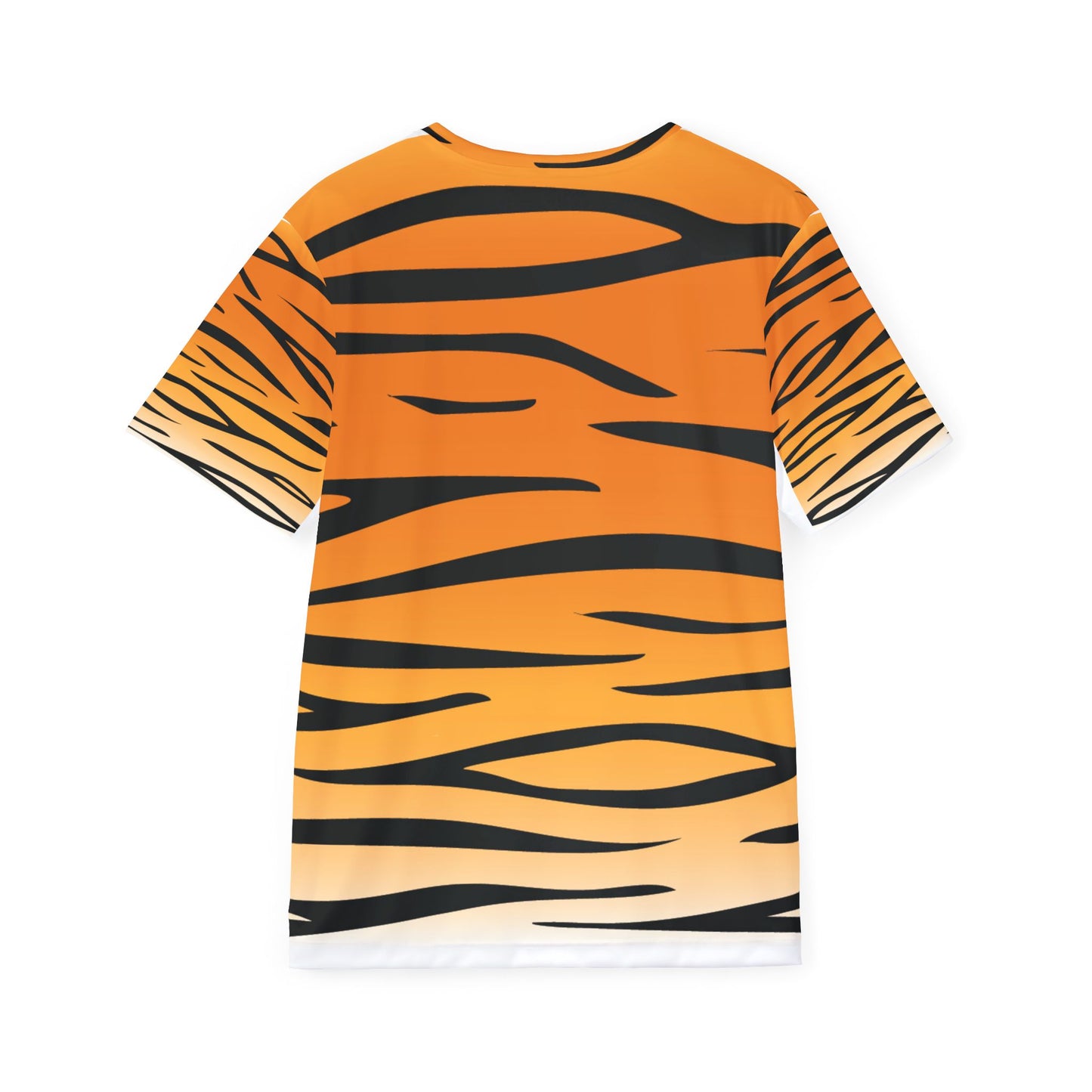Men's Tiger Stripe Sports Jersey - Bold Athletic Tee for Game Day and Casual Wear