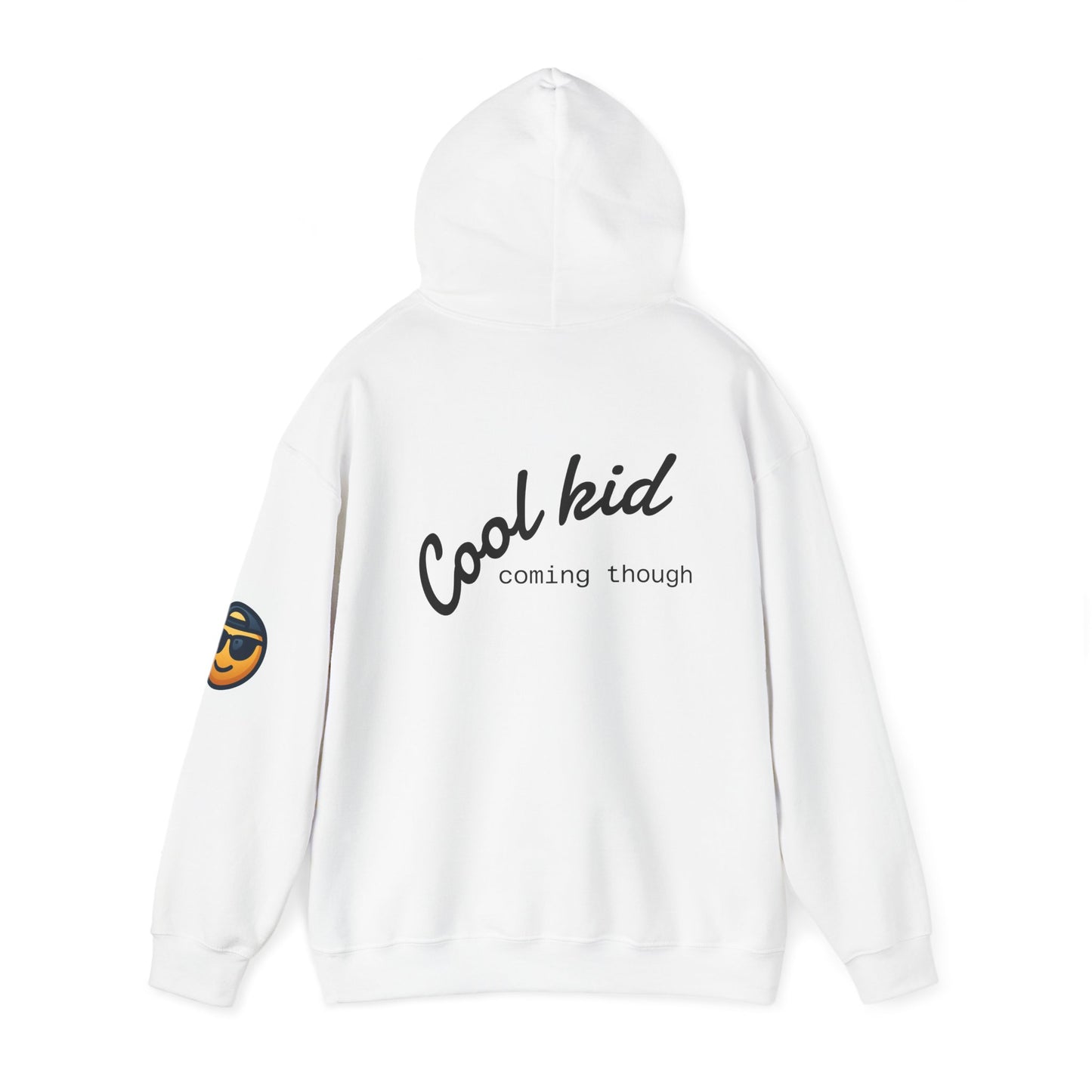 Unisex Cool Kid Hooded Sweatshirt - Trendy Streetwear for Young Adults