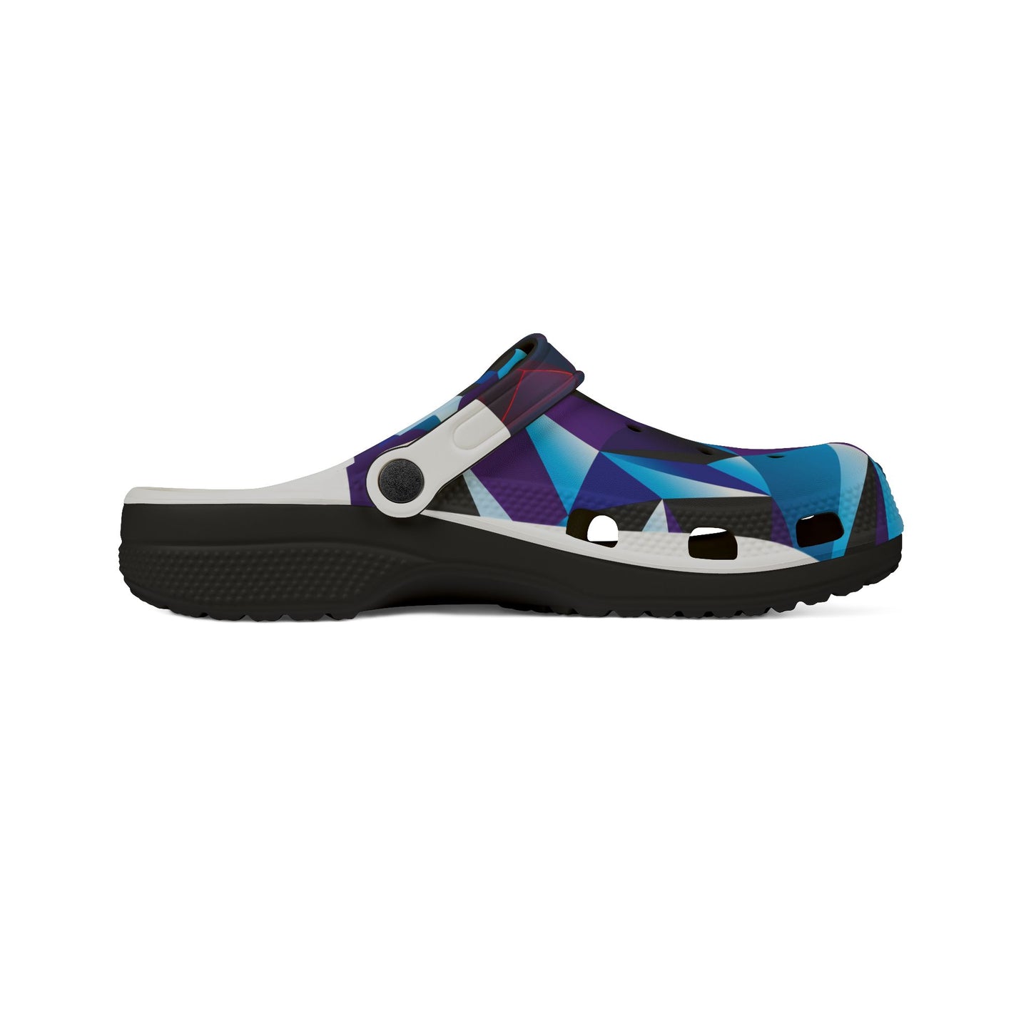 Trendy EVA Foam Clogs - Colorful Geometric Design for Everyday Comfort