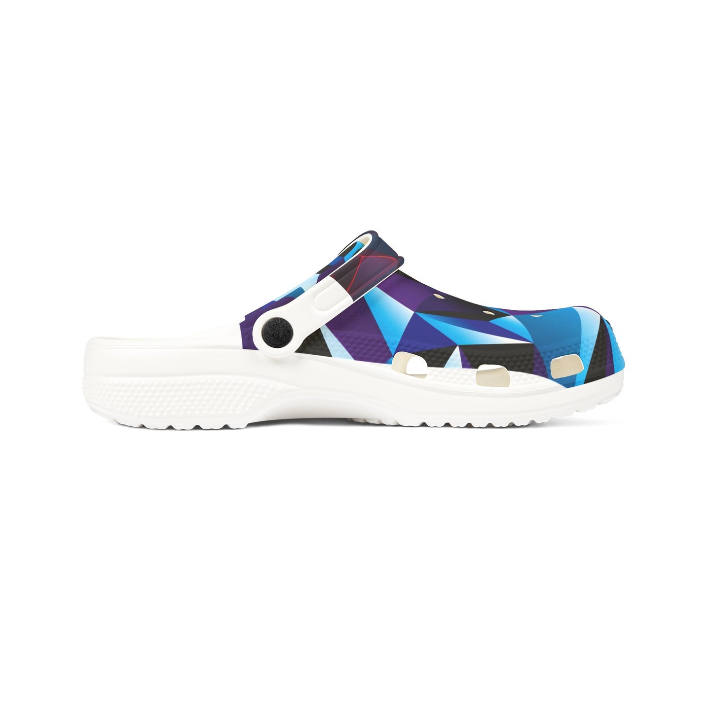 Trendy EVA Foam Clogs - Colorful Geometric Design for Everyday Comfort