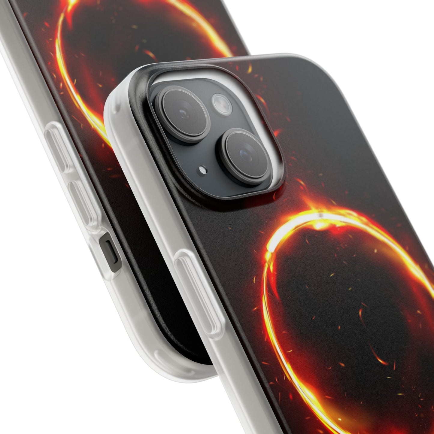 Fiery Circle Flexi Case - Slim Protective Phone Cover for Adventurers