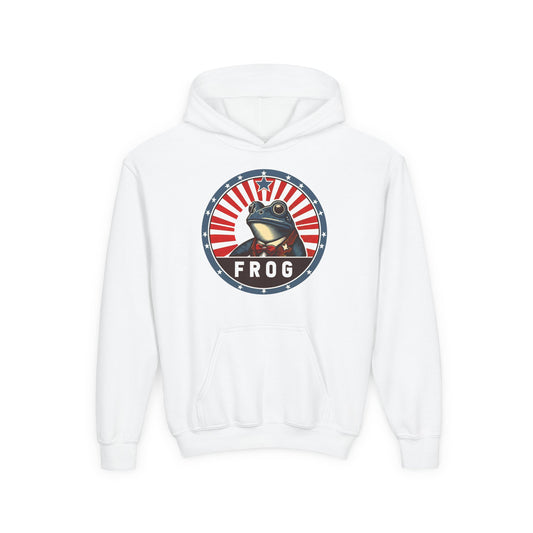Coop Blue Frog Kids Hoodie