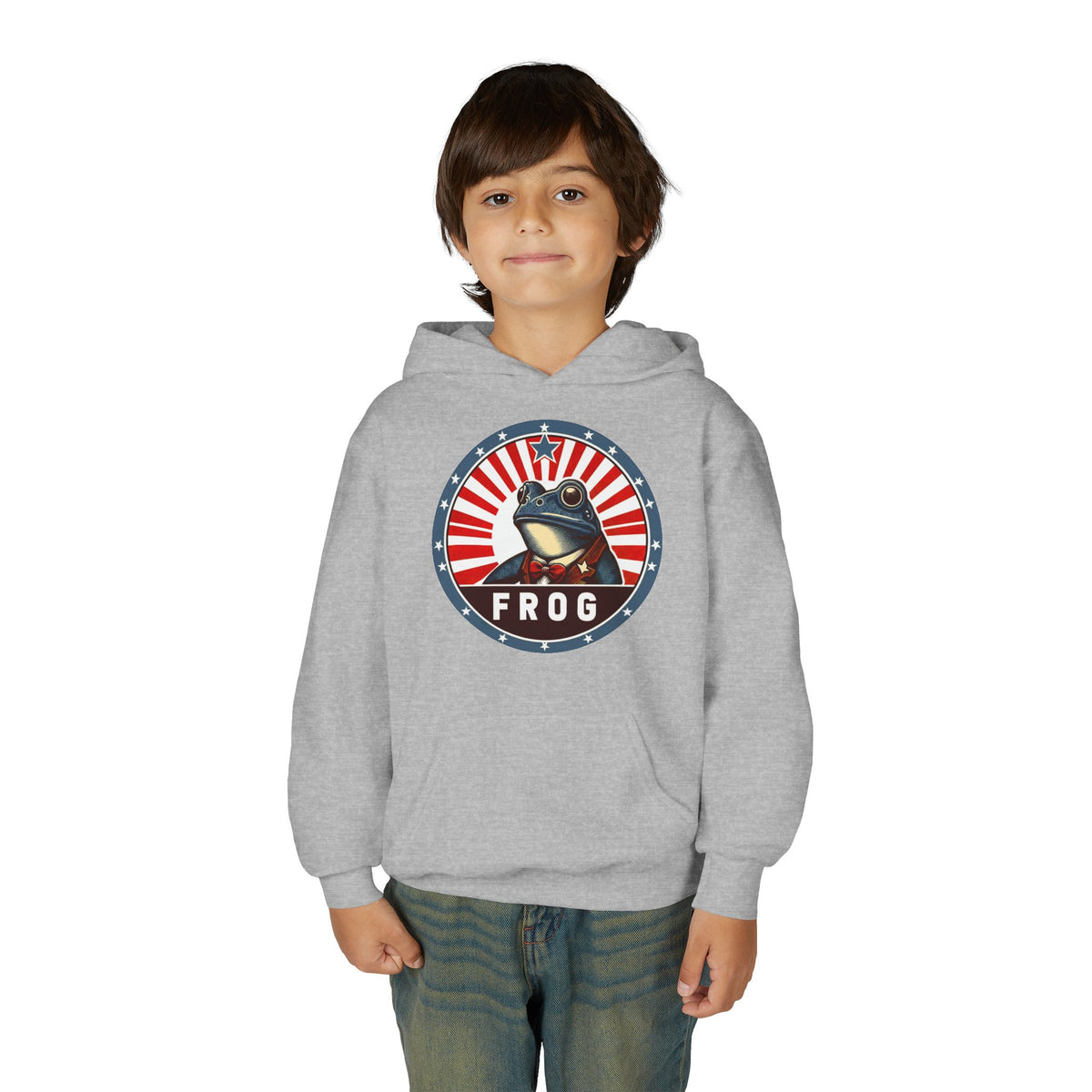 Coop Blue Frog Kids Hoodie