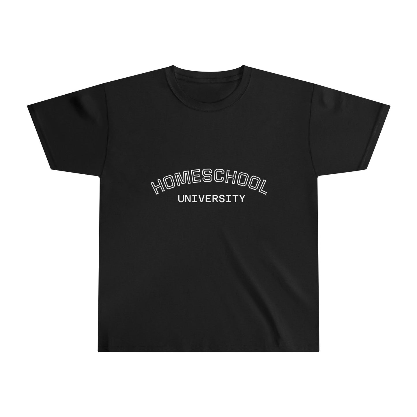 Homeschool University Youth Tee, Cute Kids T-Shirt, Back to School Apparel, Gift for Young Learners, Fun Educational Shirt