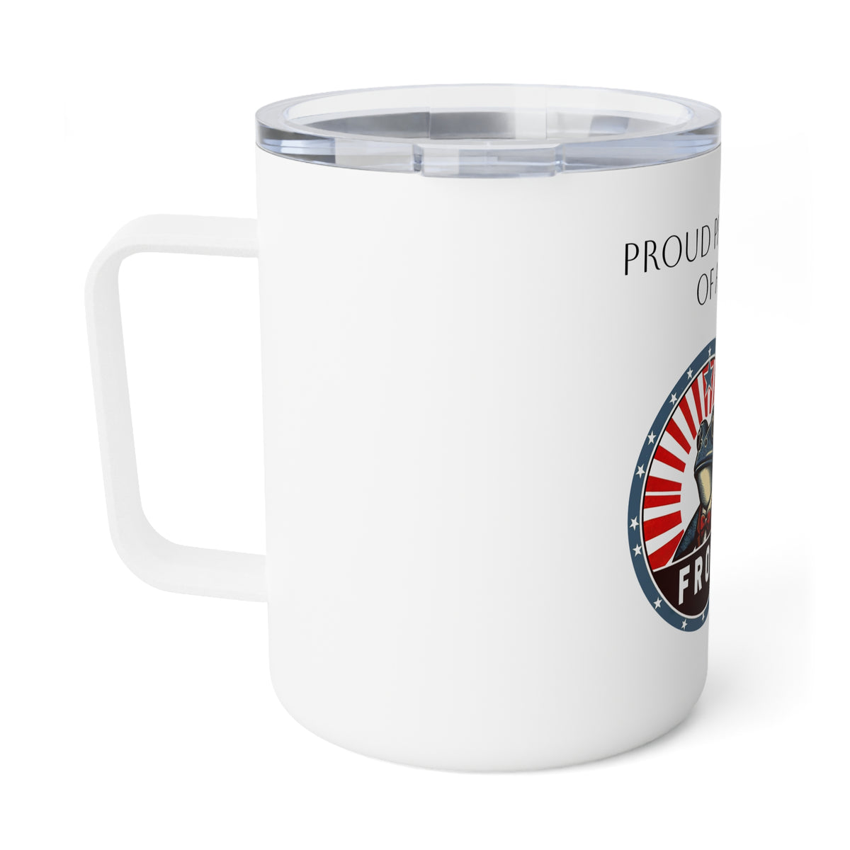 Blue Frog Parent Insulated Coffee Mug, 10oz