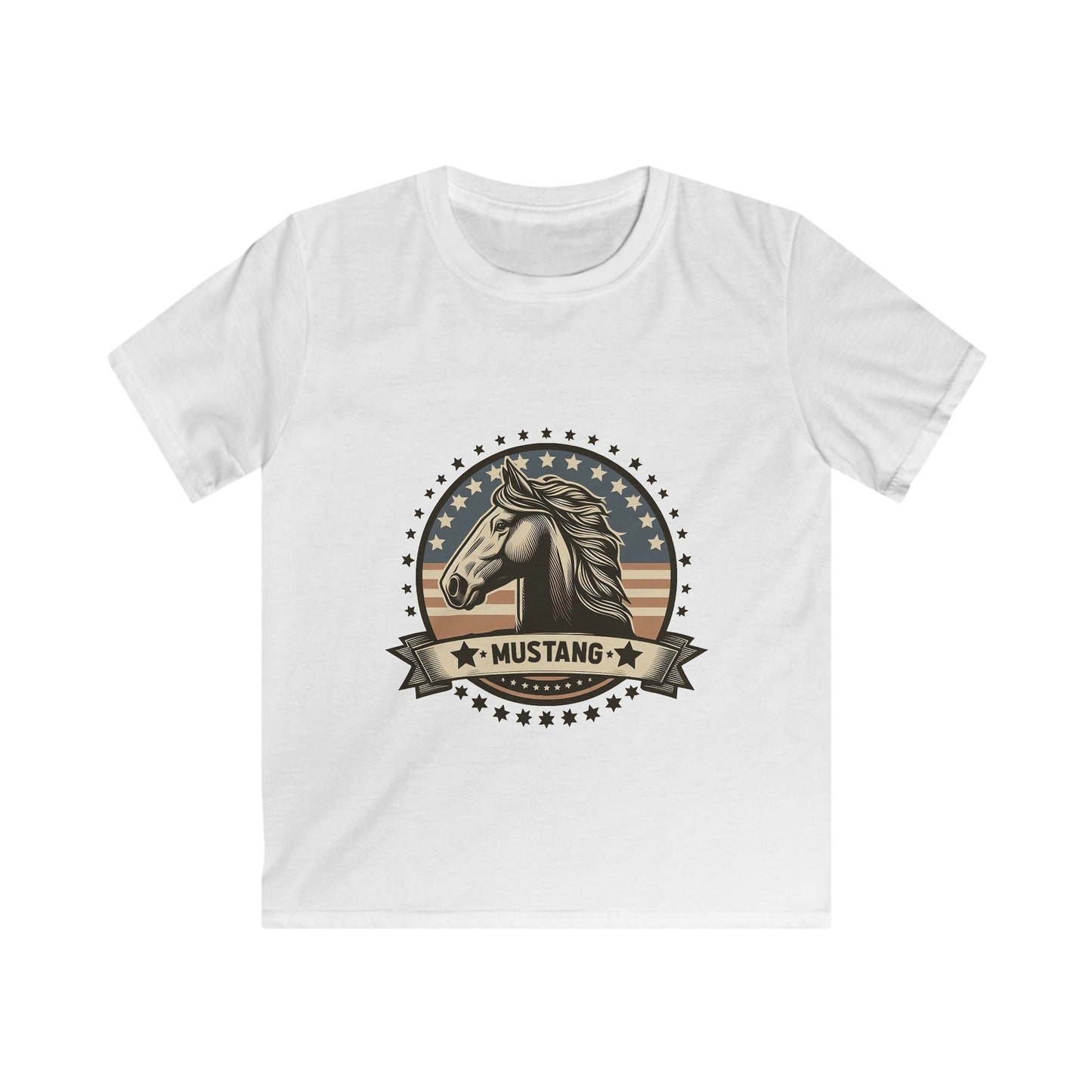 Mustang Kids Softstyle Tee