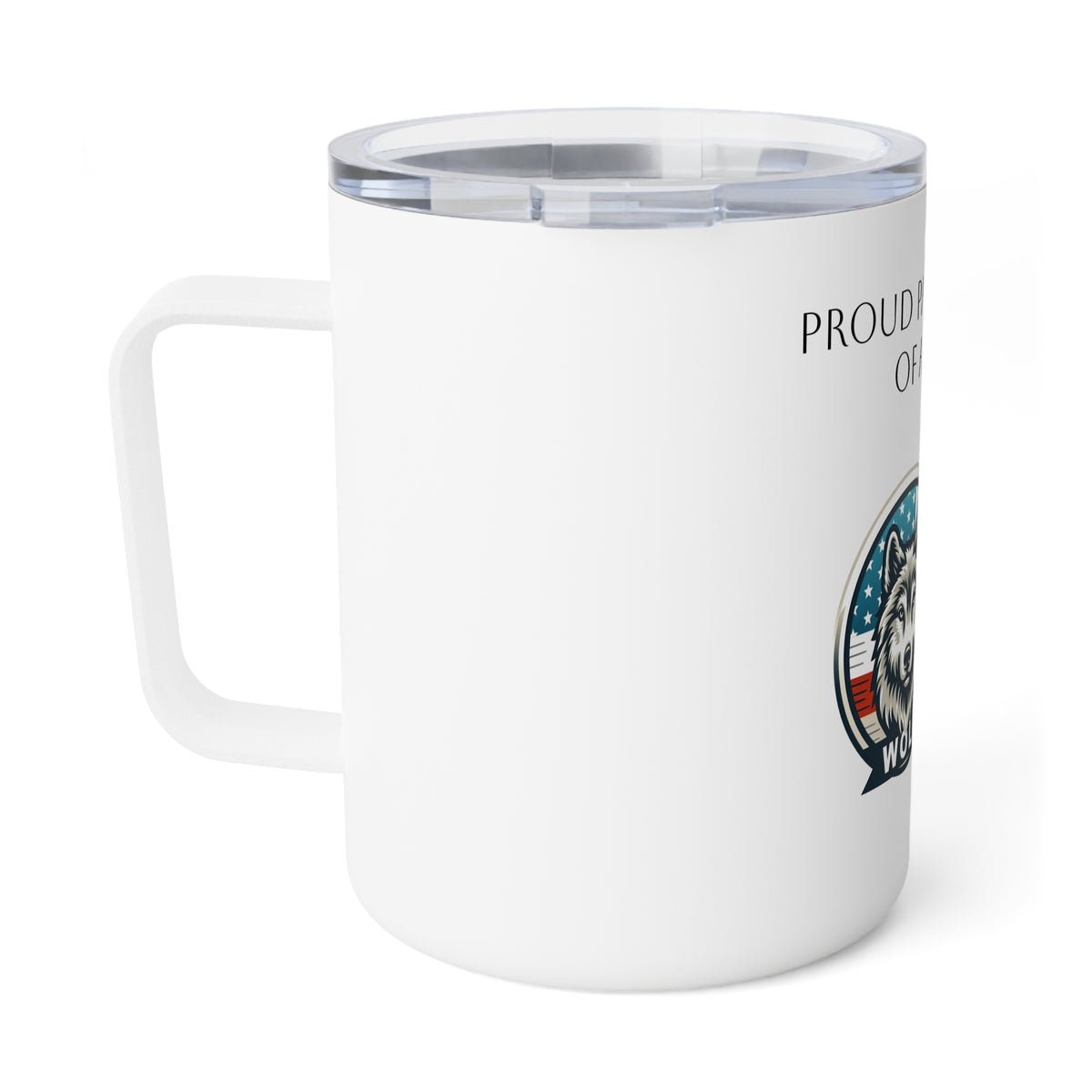 Wolf Parent Insulated Coffee Mug, 10oz
