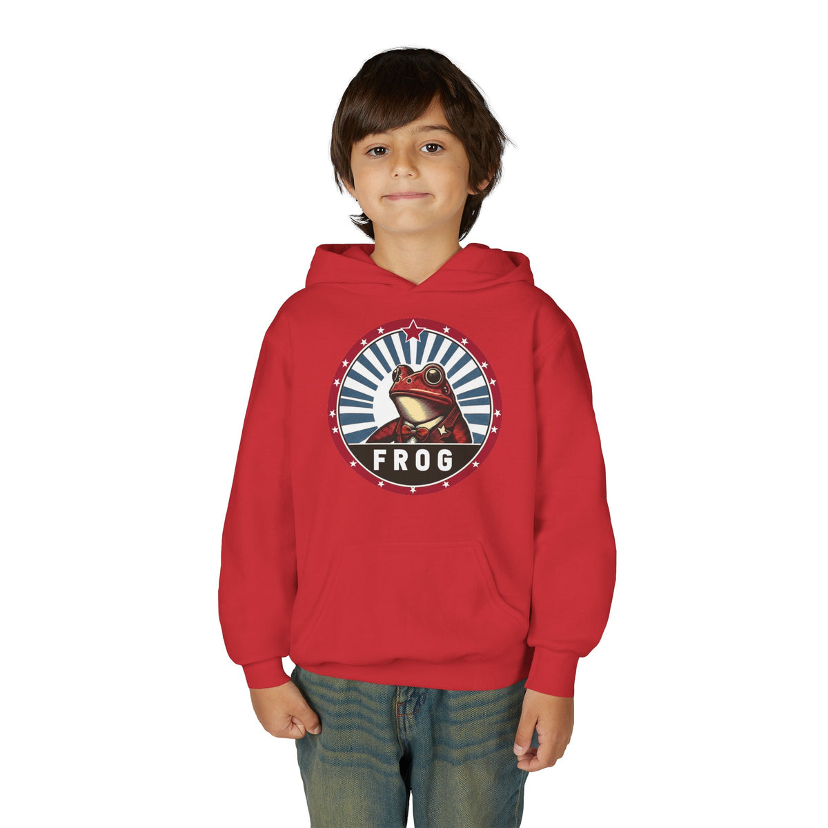 Coop Red Frog Kids Hoodie
