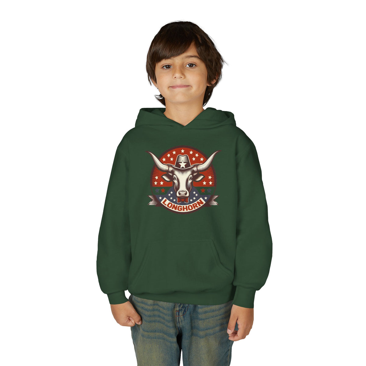 Coop Longhorn Kids Hoodie