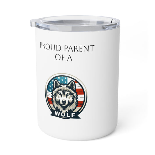 Wolf Parent Insulated Coffee Mug, 10oz