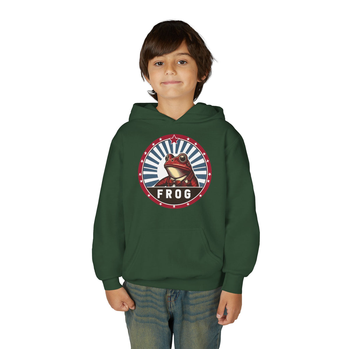 Coop Red Frog Kids Hoodie