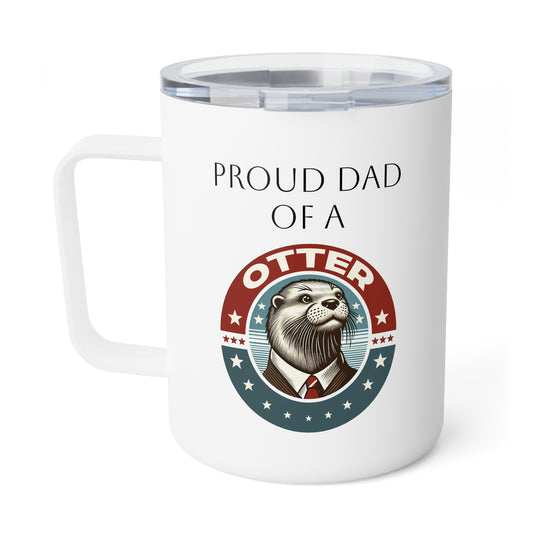 Otter Dad Insulated Coffee Mug, 10oz