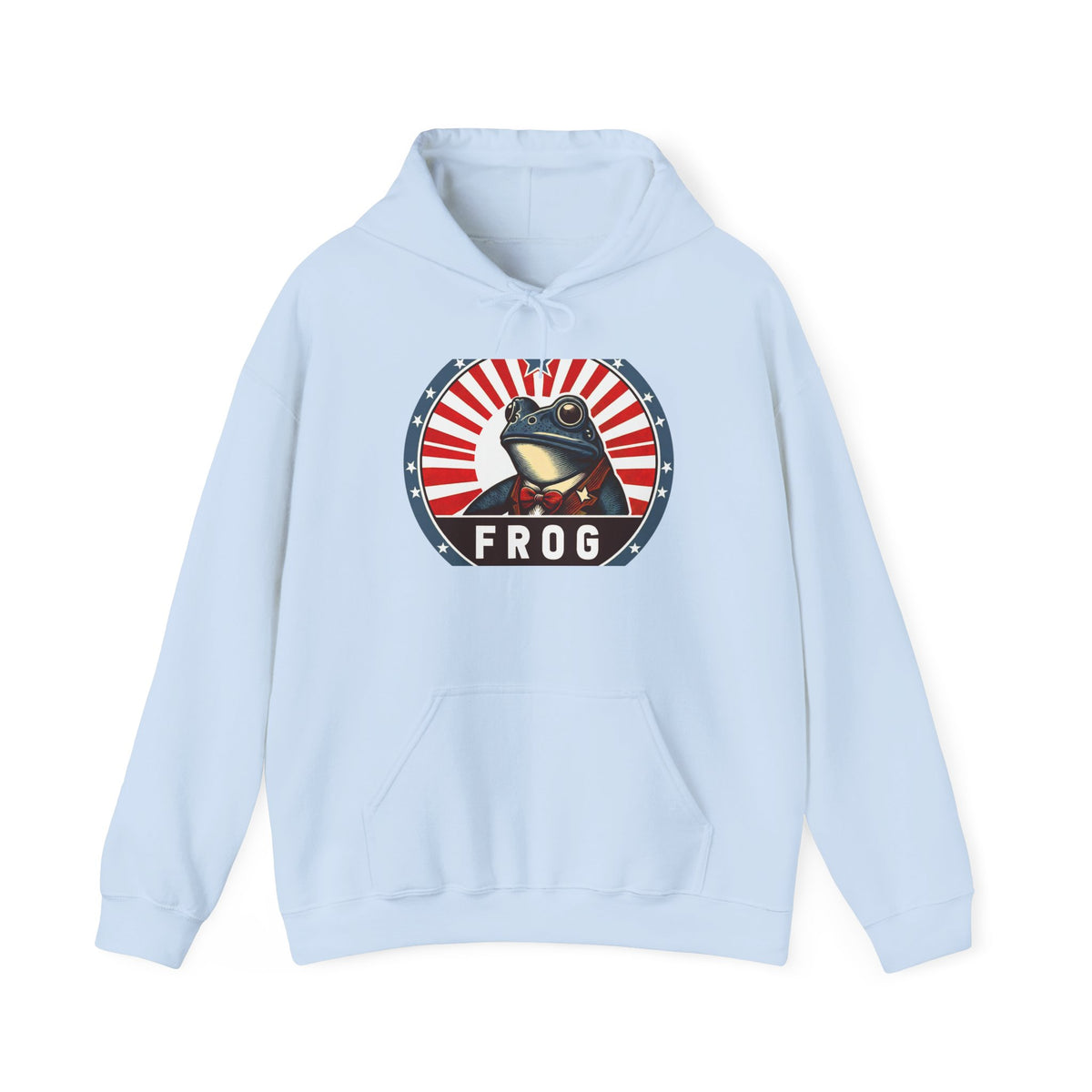 Blue Frog Hoodie (Adult Size)