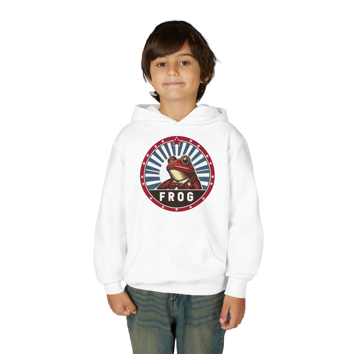 Coop Red Frog Kids Hoodie