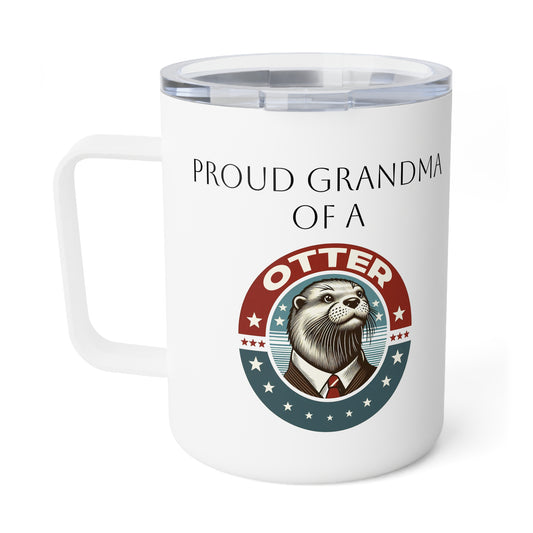 Otter Grandma Insulated Coffee Mug, 10oz