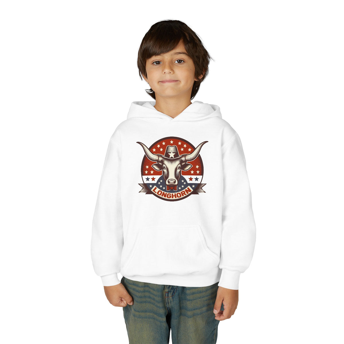 Coop Longhorn Kids Hoodie