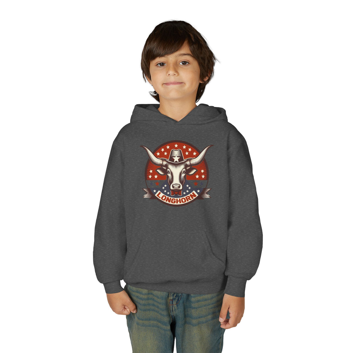 Coop Longhorn Kids Hoodie