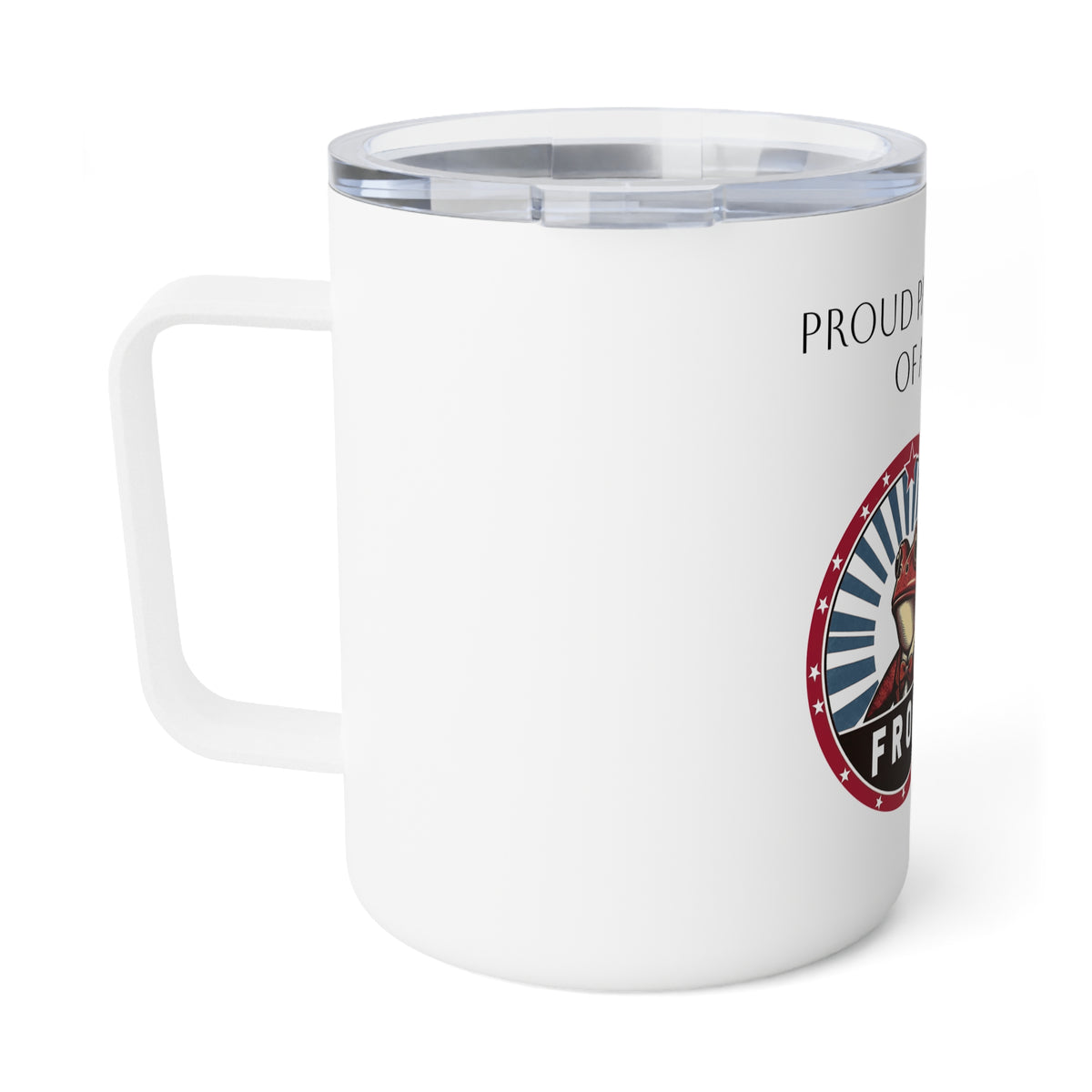Red Frog Parent Insulated Coffee Mug, 10oz
