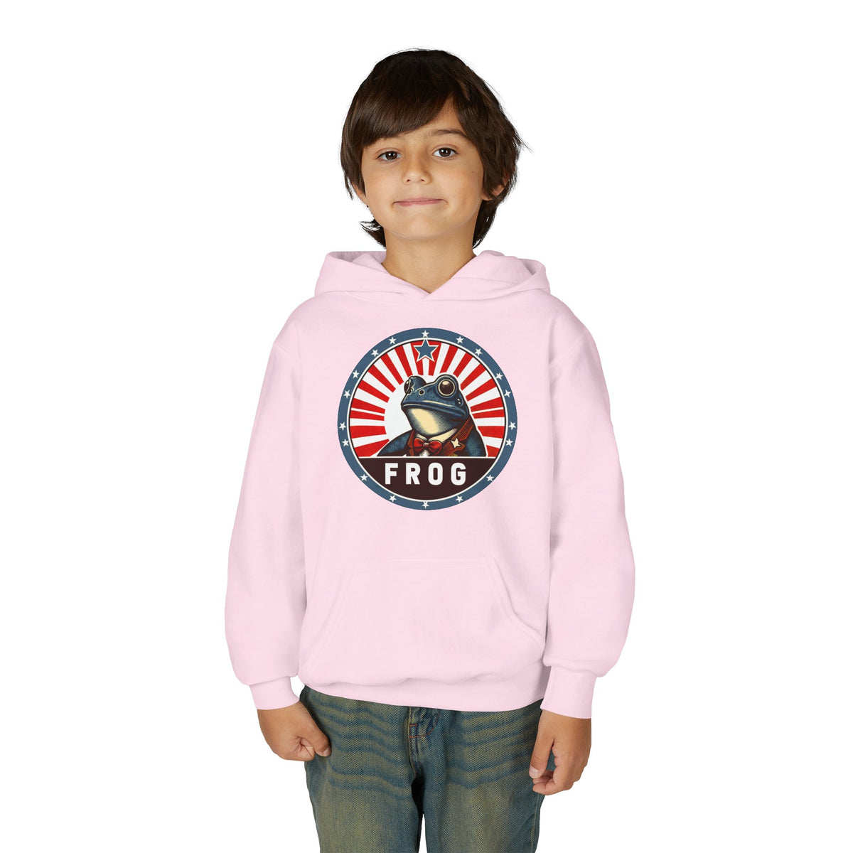 Coop Blue Frog Kids Hoodie