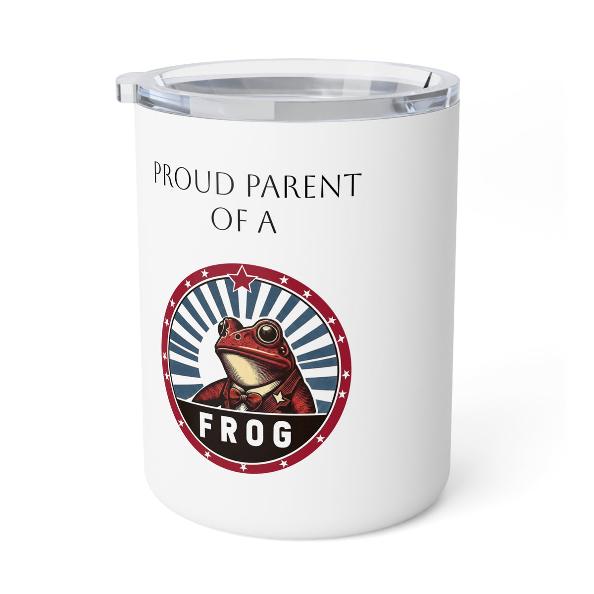 Red Frog Parent Insulated Coffee Mug, 10oz