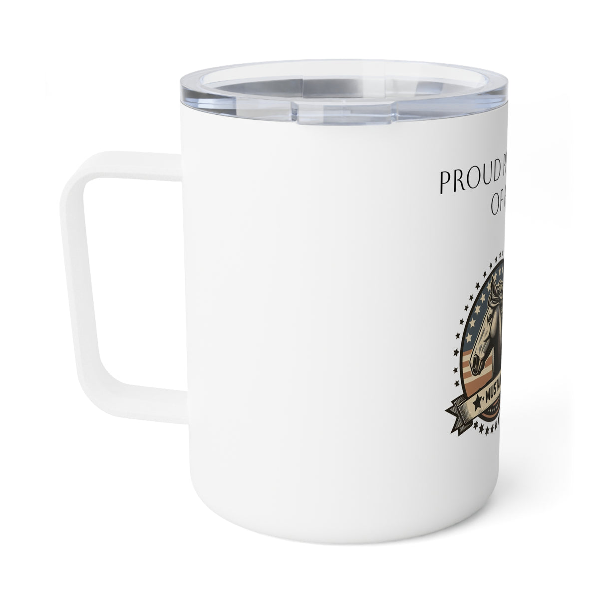 Mustang Parent Insulated Coffee Mug, 10oz