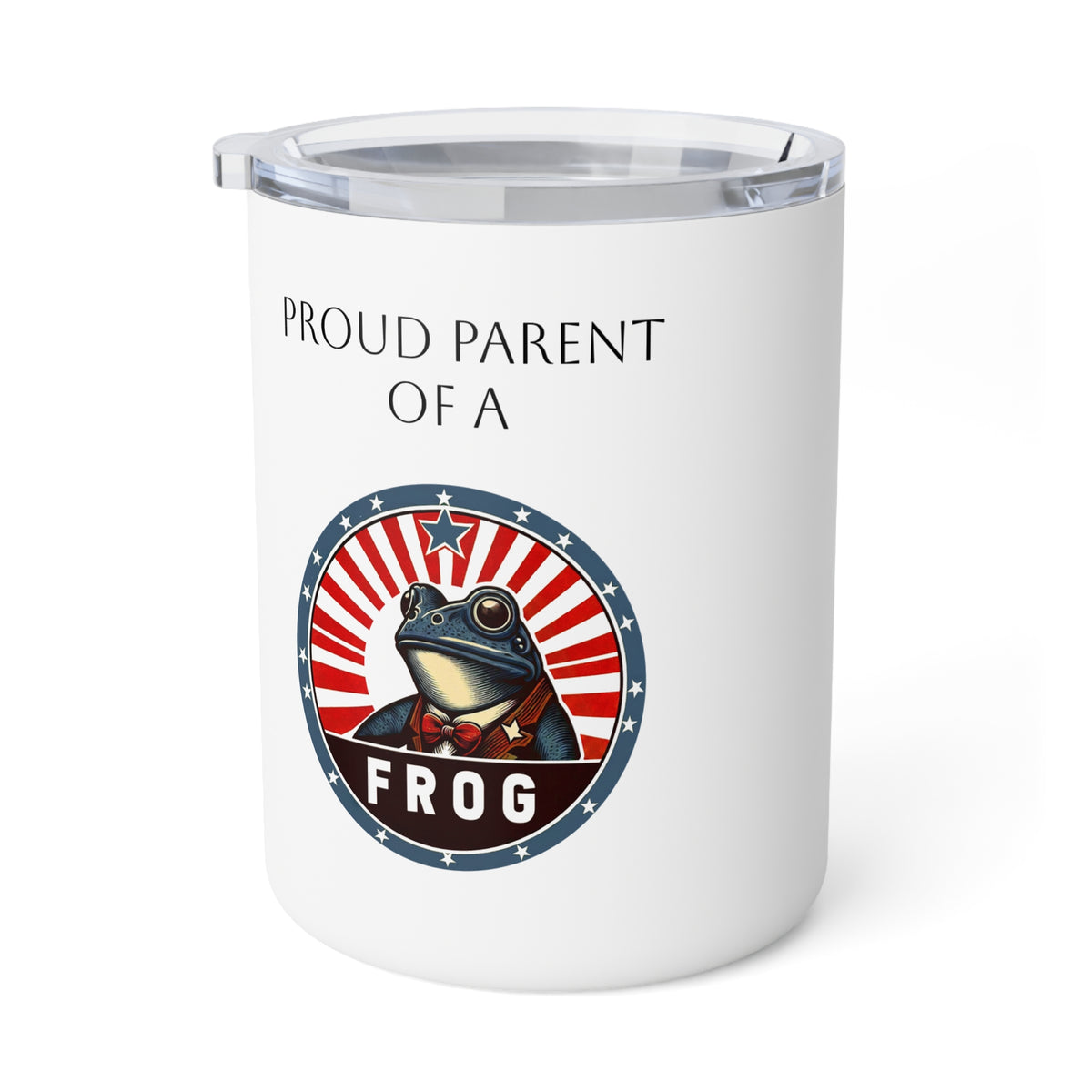 Blue Frog Parent Insulated Coffee Mug, 10oz