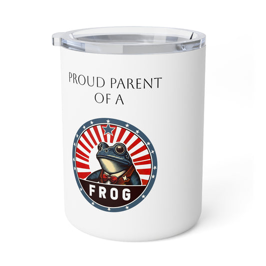 Blue Frog Parent Insulated Coffee Mug, 10oz
